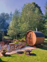 Zahrada ubytování Glamping Vyhlídka