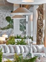 Ein Sitzbereich in der Unterkunft 1 Hotel South Beach