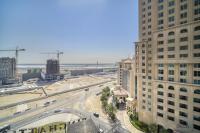 Nespecifikovaný výhled na destinaci Dubaj nebo výhled na město při pohledu z apartmánu