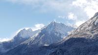 Eco-appart en for&ecirc;t, vue montagne durante l&#39;inverno