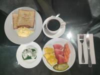 Jídlo v hostelu nebo okolí