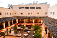 an aerial view of the courtyard of a building at ALEGRIA Bodega Real in El Puerto de Santa María