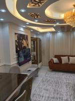 Posezení v ubytování super lux furnished apartment in Al Muhandeseen with a view on the Nile