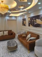 Posezení v ubytování super lux furnished apartment in Al Muhandeseen with a view on the Nile