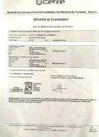 Certyfikat, podpis lub inny dokument wystawiony w obiekcie Gites à Moussan ,Domaine de la barque à 5 mins de Narbonne