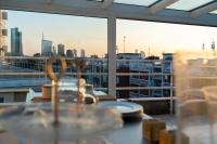 The floor plan of Luxury Penthouse with Stunning View and Hammam