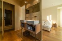 A bed or beds in a room at Luxury Penthouse with Stunning View and Hammam