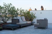 A seating area at Luxury Penthouse with Stunning View and Hammam
