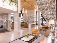 Novotel Christchurch Airportにあるシーティングエリア
