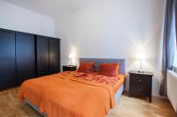 Posteľ alebo postele v izbe v ubytovaní Apartment Theresiengasse