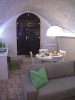 A seating area at La Grotta