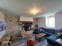 Część wypoczynkowa w obiekcie Manoir de kerozet - Chambres chez l'habitant - 3 chiens
