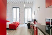 Posteľ alebo postele v izbe v ubytovaní Apartamentos Tito San Nicolas