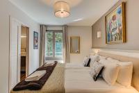 Posteľ alebo postele v izbe v ubytovaní White Pearl A13 - Alpes Travel - Central Chamonix (Sleeps 6)
