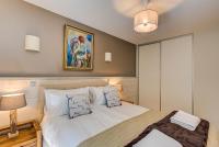 Posteľ alebo postele v izbe v ubytovaní White Pearl A13 - Alpes Travel - Central Chamonix (Sleeps 6)