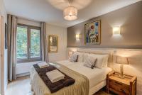 Posteľ alebo postele v izbe v ubytovaní White Pearl A13 - Alpes Travel - Central Chamonix (Sleeps 6)