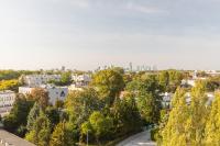 Výhľad na mesto Varšava alebo výhľad na mesto priamo z apartmánu