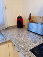 Kuchyň nebo kuchyňský kout v ubytování Apartament dúplex amb vistes al Pirineu català