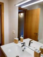 Koupelna v ubytování Apartament dúplex amb vistes al Pirineu català