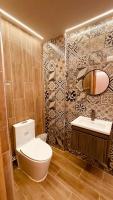 Koupelna v ubytování Hotel La Colonia