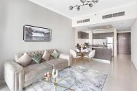 Posezení v ubytování StoneTree - Modern 1 BR Apartment in Dubai Marina