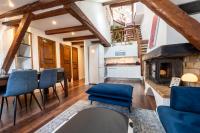 Część wypoczynkowa w obiekcie Sous Les Toits d'Annecy, un appartement irrésistible pour 1 à 6 personnes en plein coeur de ville