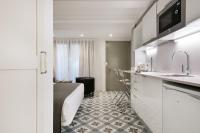 Koupelna v ubytování Uma Suites Sagrada Familia