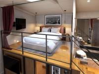 Krevet ili kreveti u jedinici u okviru objekta Cour des Loges Lyon, A Radisson Collection Hotel