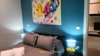 Půdorys ubytování Syntagma Contemporary Apartment