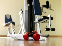 Posilňovňa alebo fitness centrum v ubytovaní Exe Auriense