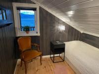 Postel nebo postele na pokoji v ubytování Stor hytte med 4 soverom og panoramautsikt over Tinnsjøen ved Rjukan og Gaustatoppen