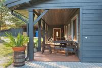Patio nebo venkovní prostory v ubytování Farmstay Marianówka u Tesi