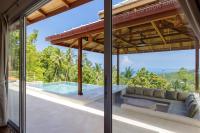 Bazén v ubytování 2br Modern Balinese pool & sea view villa #5 nebo v jeho okolí