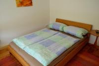 Postel nebo postele na pokoji v ubytování Unsere Ferienwohnung Stefan im Riesengebirge!
