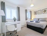 Postel nebo postele na pokoji v ubytování Guest Rooms Near City Centre & Anfield Free Parki
