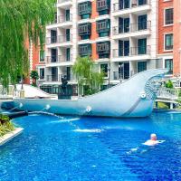 Půdorys ubytování Espana Condo Resort Pattaya Pool Access