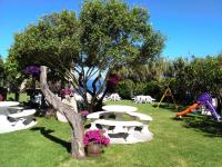 A garden outside Casa Puertas