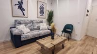 A seating area at Apartamento en pleno centro