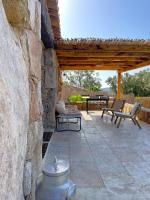 Patio alebo iná vonkajšia časť ubytovania Casetta Soli