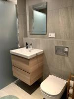 Koupelna v ubytování Apartmán Žalý
