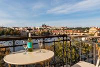 Balkón nebo terasa v ubytování Bellevue Apartment