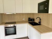 Kuchyň nebo kuchyňský kout v ubytování Apartmán SIX v Resortu pod Špičákem