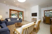 The floor plan of Villetta Il Pino - Happy Rentals