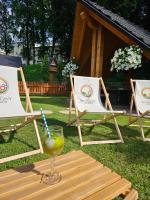 Vonkajšia záhrada v ubytovaní Osada Słoneczny Zdrój