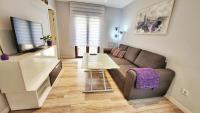 Posezení v ubytování Cervantes Apartamentos