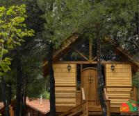 Vonkajšia záhrada v ubytovaní Cabañas Valle del Cabriel