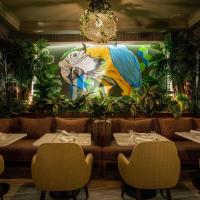 Χώρος καθιστικού στο Hotel Le Rocher Marrakech