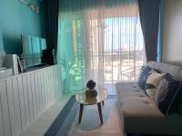 Posezení v ubytování Veranda Residences Pattaya By Phung