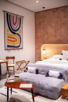 Casa Antonietaにあるベッド
