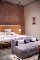 Casa Antonietaにあるベッド